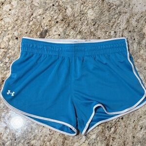 Under Armour Women's Teal Athletic Shorts
